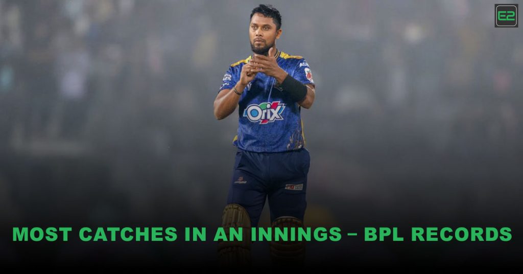Most Catches in an Innings