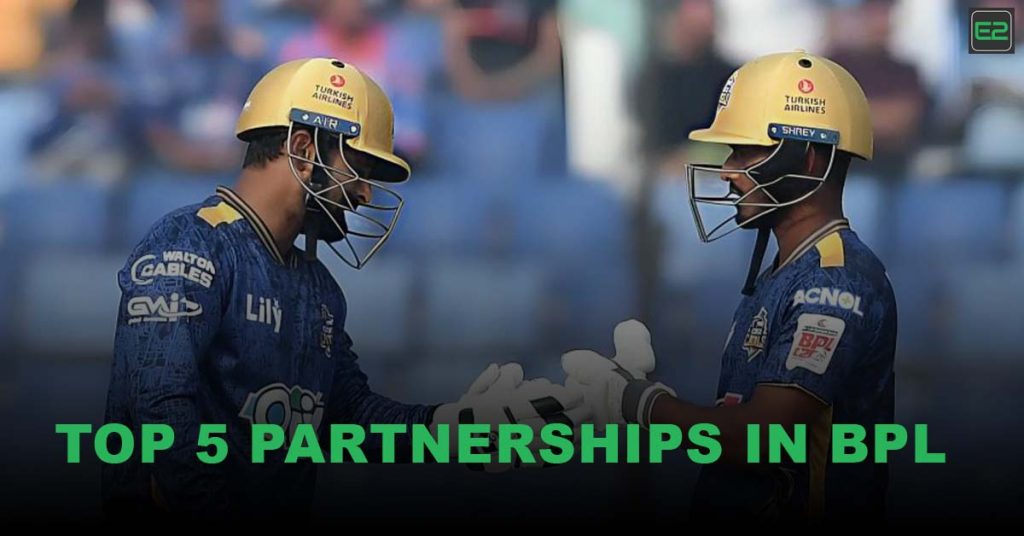 Top 5 Partnerships in BPL