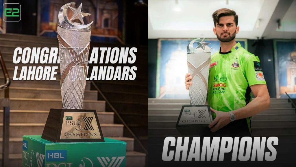 How much prize money did Lahore Qalandars receive for winning the championship