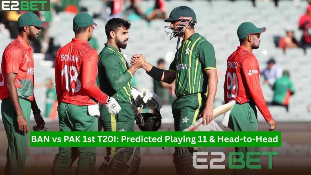 BAN vs PAK 1st T20I