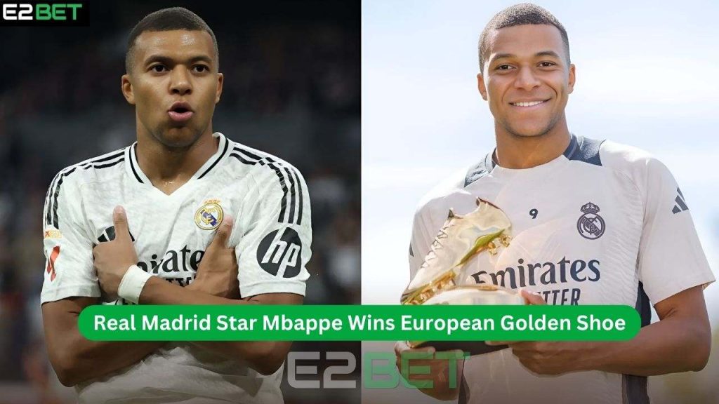 Mbappe Wins European Golden Shoe