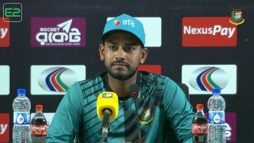 Mehidy Hasan Miraz explained Bangladesh loss of 7 wickets for 5 runs