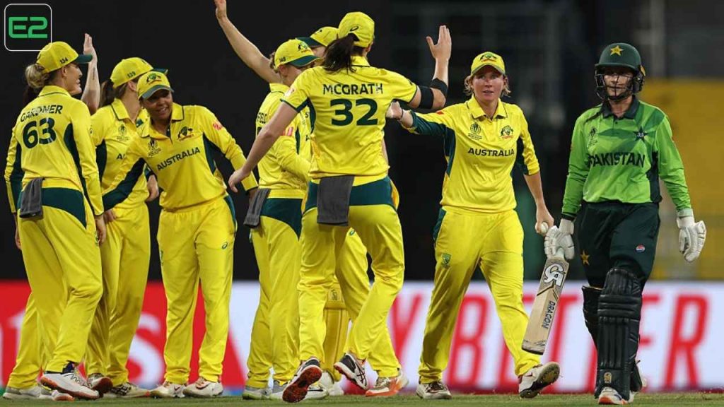 Australia Women vs Pakistan Women Australia Women won by 107 runs