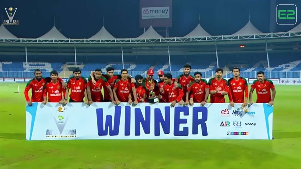 Bangladesh Seal Series Whitewash with Dominant Win Over Afghanistan