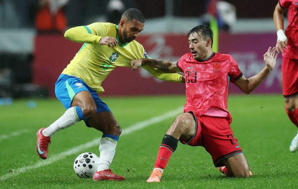 Brazil Thrash South Korea 5–0 as Estevão and Rodrygo Shine in Seoul Friendly
