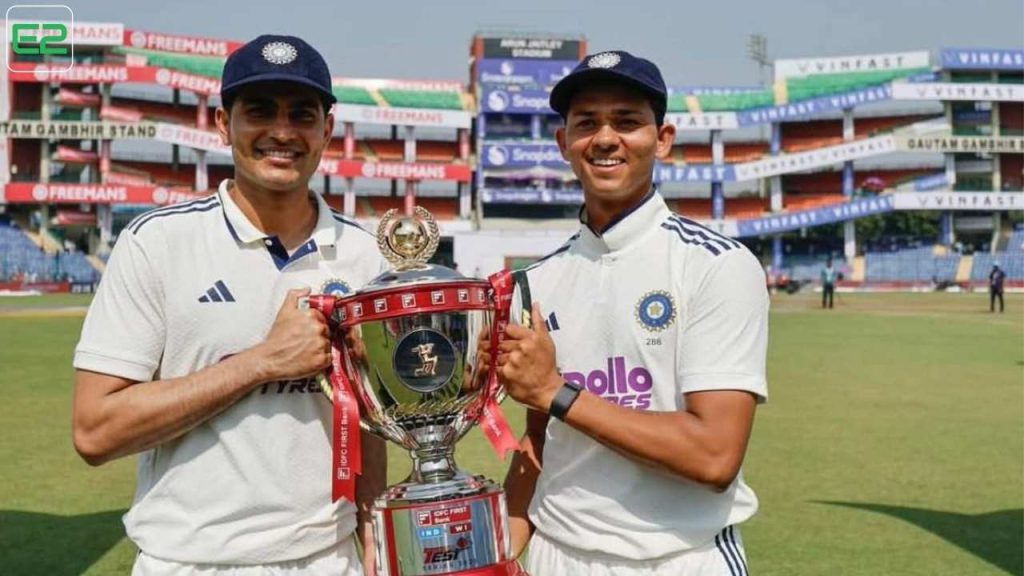 India vs West Indies India 2-0 Test Series Sweep with 7 Wickets Win