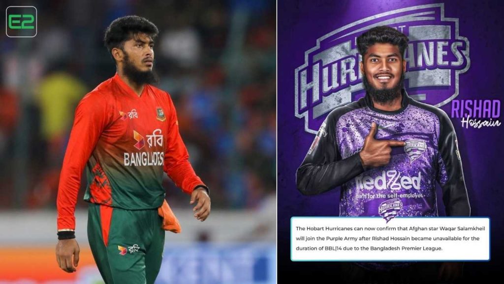 Rishad Hossain Joins Hobart Hurricanes for Upcoming Big Bash League Season
