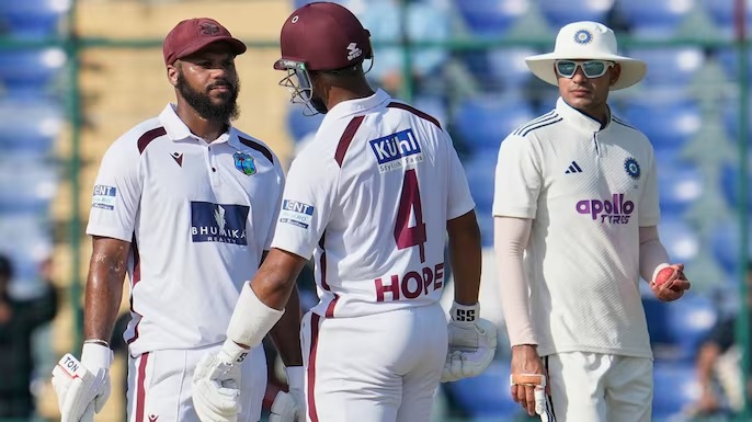 India vs West Indies India 2-0 Test Series Sweep with 7 Wickets Win