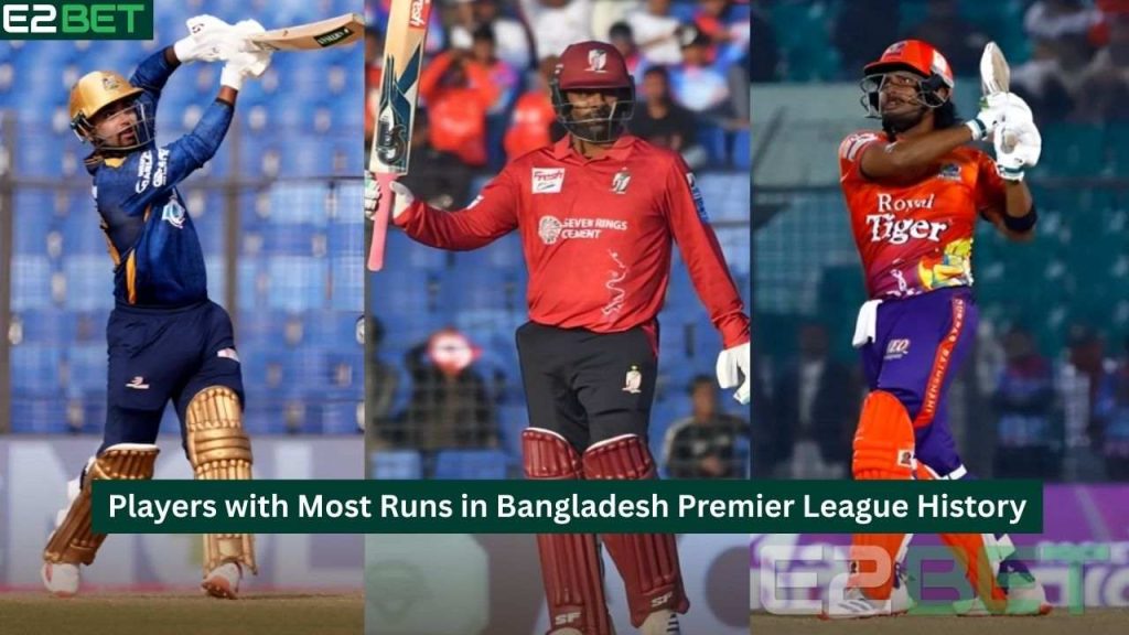 Players with Most Runs in Bangladesh Premier League History