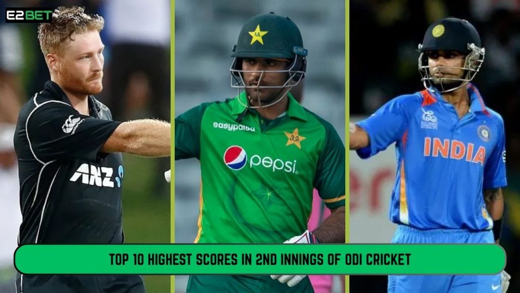 Highest Scores in 2nd Innings of ODI