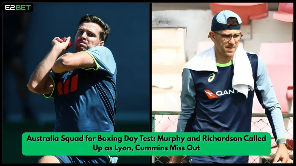 Australia Squad for Boxing Day Test